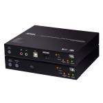 Optyczny przedłużacz KVM USB True 4K DisplayPort/HDMI (True 4K przy 10 km) CE990