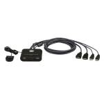 2-portowy przełącznik KVM USB FHD HDMI CS22HF