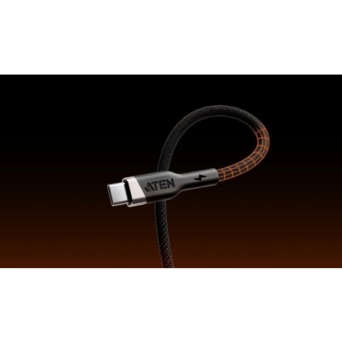 Kabel ładujący w oplocie USB-C do USB-C 2 m 240 W 2L-3102P240