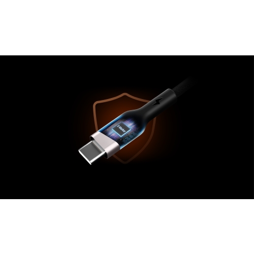 Kabel ładujący w oplocie USB-C do USB-C 2 m 240 W 2L-3102P240
