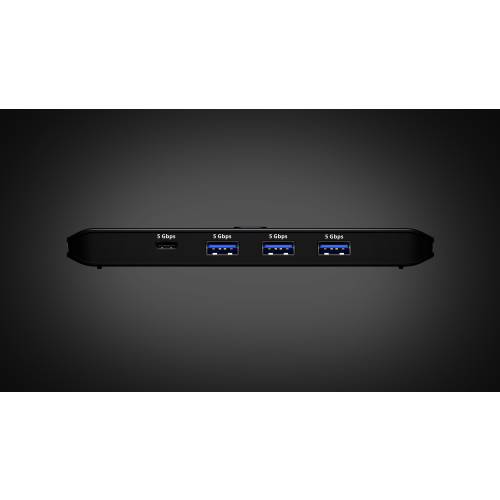 2-portowy przełącznik US4324 porty przód