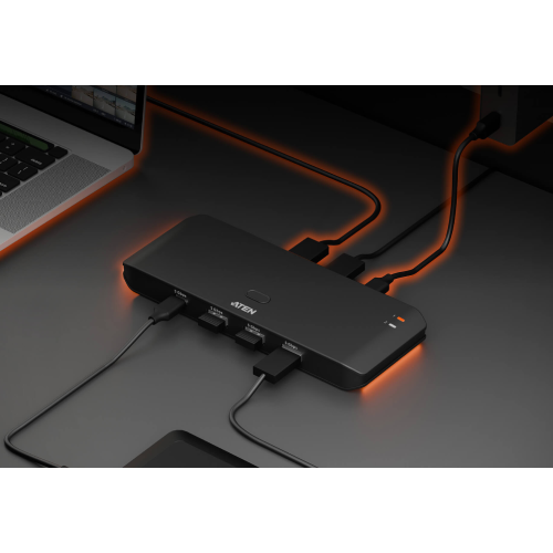 2-portowy przełącznik US4324 zasilanie