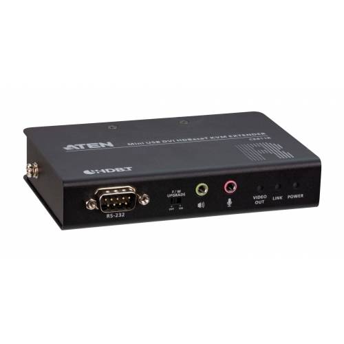 Przedłużacz USB DVI HDBaseT KVM CE611