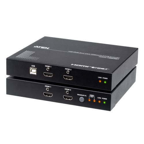 Extender KVM USB HDMI Dual View HDBaseT™ 2.0 (4K@100m dla pojedynczego widoku) CE824