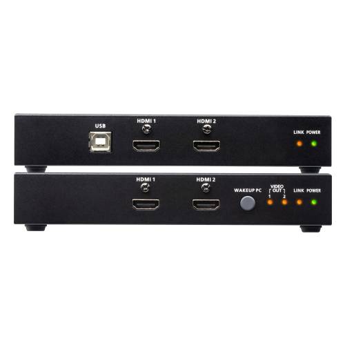 Extender KVM USB HDMI Dual View HDBaseT™ 2.0 (4K@100m dla pojedynczego widoku) CE824