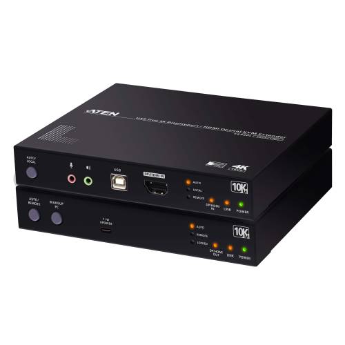 Optyczny przedłużacz KVM USB True 4K DisplayPort/HDMI (True 4K przy 10 km) CE990