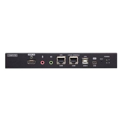 1-portowy przełącznik KVM over IP HDMI 4K z 1 współdzielonym lokalnym/zdalnym dostępem CN9850