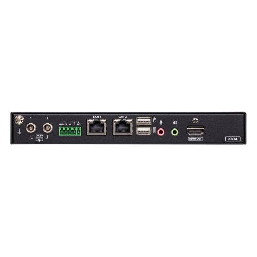 1-portowy przełącznik KVM over IP HDMI 4K z 1 współdzielonym lokalnym/zdalnym dostępem CN9850