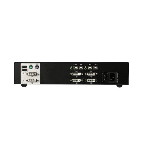 2-portowy przełącznik KVM Secure DVI USB CS1142D