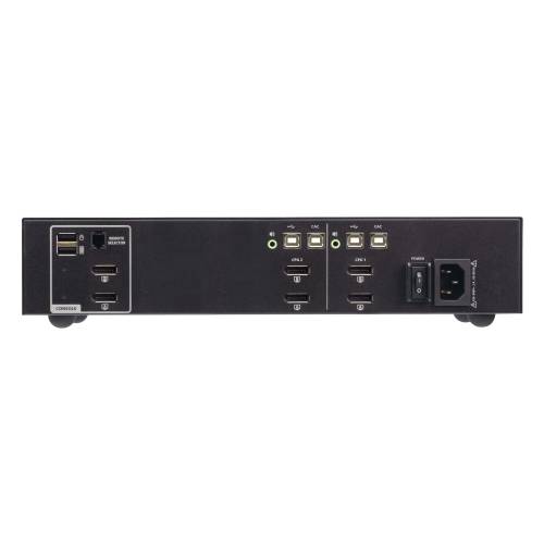 2-portowy przełącznik Secure KVM USB DisplayPort Dual Display z CAC (zgodny z PSD PP v4.0) CS1142DP4C