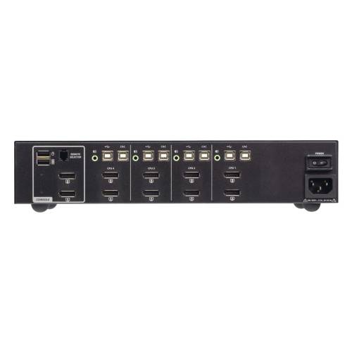 4-portowy przełącznik Secure KVM USB DisplayPort Dual Display z CAC (zgodny z PSD PP v4.0) CS1144DP4C