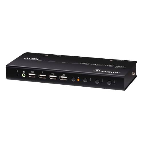 4-portowy przełącznik KVMP™ USB 4K HDMI (kable w zestawie) CS784H