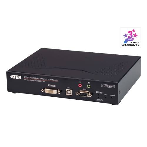 Nadajnik ekstendera KVM over IP DVI-D Dual Link 2K KE6910T