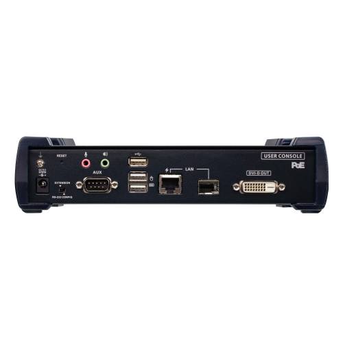 Odbiornik ekstendera KVM over IP DVI-D Dual Link 2K z PoE KE6912R