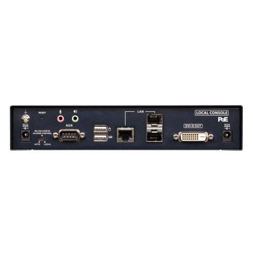 Nadajnik KVM over IP DVI-D Dual-Link 2K z portami SFP i PoE KE6922T