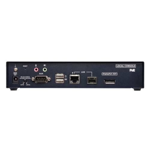 Jednomonitorowy nadajnik ekstendera KVM over IP DisplayPort 4K z PoE KE9952T