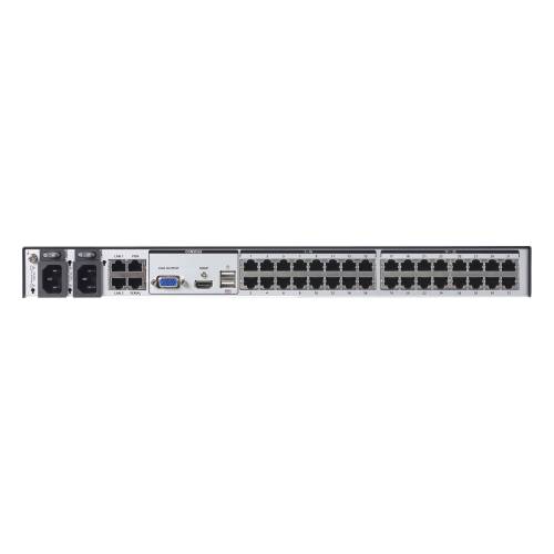 32-portowy przełącznik KVM over IP Cat 5 Multi-interface z 1 lokalnym/1 zdalnym dostępem KN1132VB