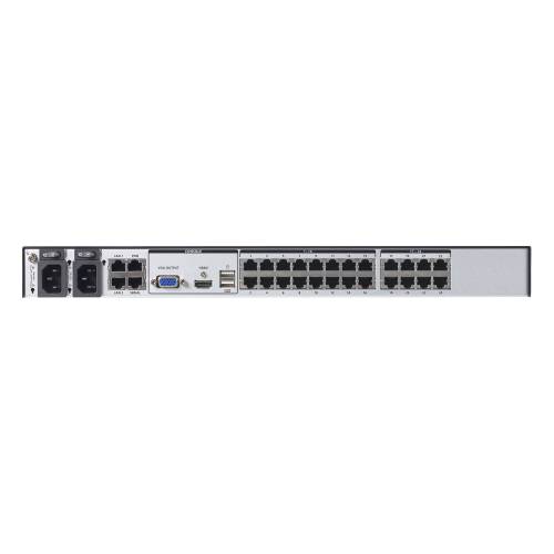 24-portowy przełącznik KVM over IP Cat 5 Multi-interface z 1 lokalnym/2 zdalnymi dostępami KN2124VB