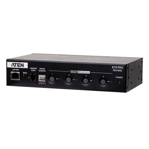 4-wyjściowy IP Control Box (mini PDU z dostępem IP) PE4104G