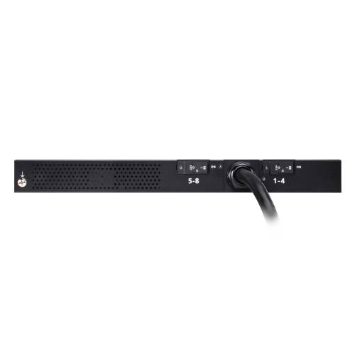 8-wyjściowe przełączalne eco PDU 1U 30A/32A z pomiarem na gniazdo PG8308G