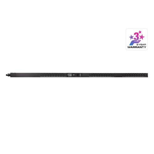 30-wyjściowe 3-fazowe przełączalne eco PDU 20A PG96230G