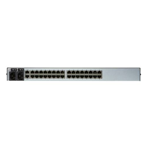 32-portowy serwer konsoli szeregowej z podwójnym zasilaniem i LAN SN0132CO