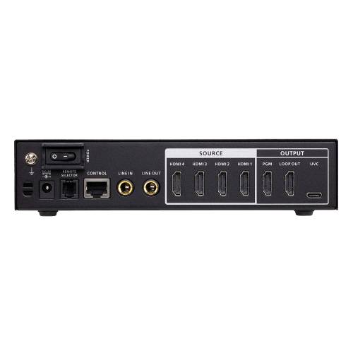 CAMLIVE™ PRO 4K - 4-wejściowy przełącznik wideo HDMI do USB UC3430