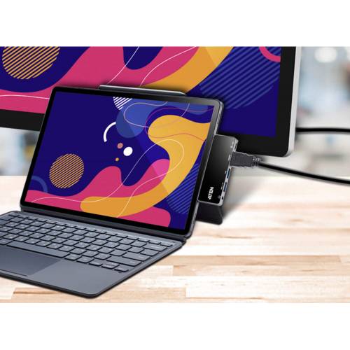 Mobilna stacja dokująca USB-C 5-w-1 z Power Pass-Through UH3238