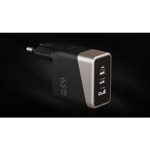 Ładowarka GaN o mocy 65 W z 3 portami UP365