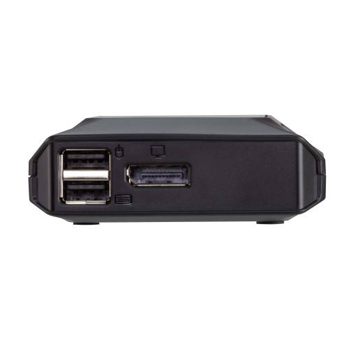 2-portowy przełącznik KVM USB-C DisplayPort 4K ze zdalnym selektorem portu US3312