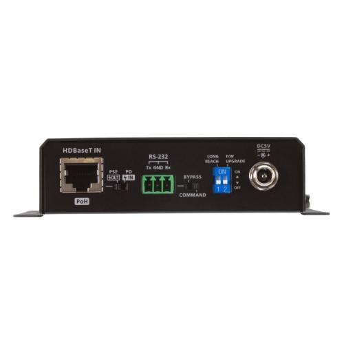 Odbiornik ekstendera HDMI HDBaseT z wyodrębnianiem audio i dwukierunkowym PoH (4K@100m) (HDBaseT Class A) (PoH PSE & PD) VE2812PR