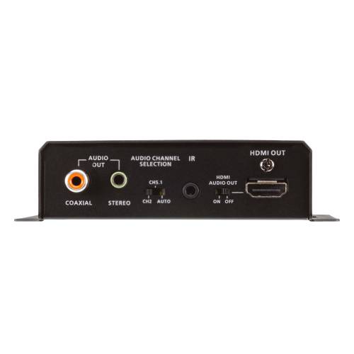 Odbiornik ekstendera HDMI HDBaseT z wyodrębnianiem audio i dwukierunkowym PoH (4K@100m) (HDBaseT Class A) (PoH PSE & PD) VE2812PR