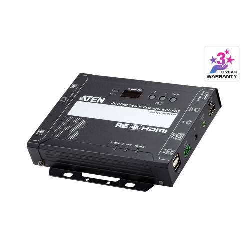 Odbiornik 4K HDMI over IP z PoE VE8952R