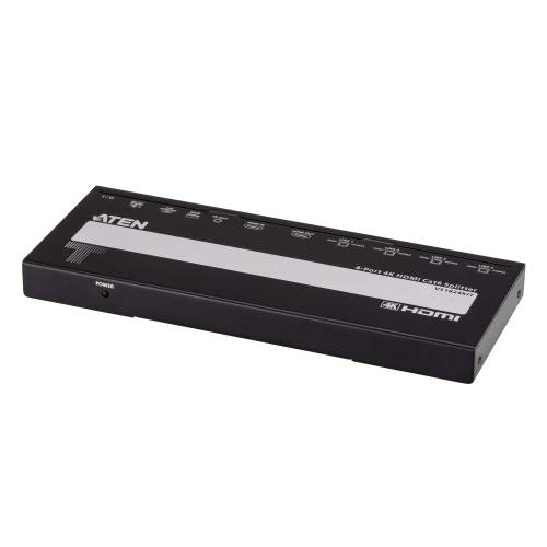 4-portowy rozdzielacz 4K HDMI Cat 6 - zestaw z odbiornikami VS1824KIT