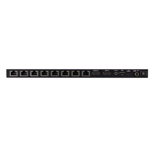 8-portowy rozdzielacz 4K HDMI Cat 6 - zestaw z odbiornikami VS1828KIT