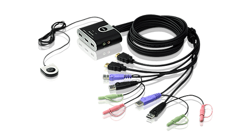 Przełączniki KVM kablowe