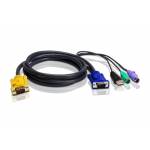 Przewód 1.2 m KVM PS/2-USB KVM  2L-5301UP