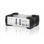 2-portowy przełącznik PS / 2-USB VGA / Audio KVMP CS1732A