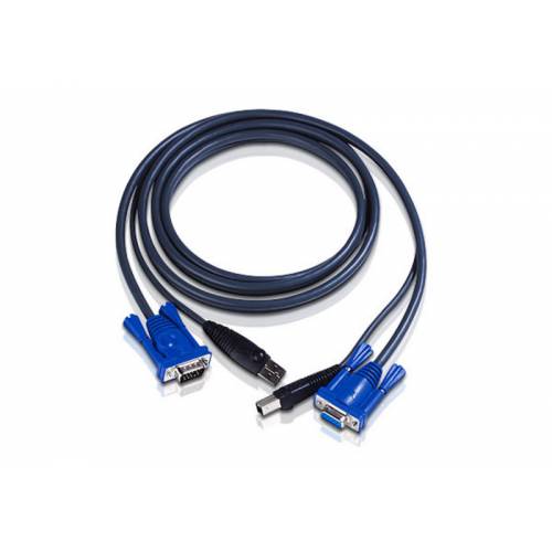 Przewód KVM USB 3 m 2L-5003U