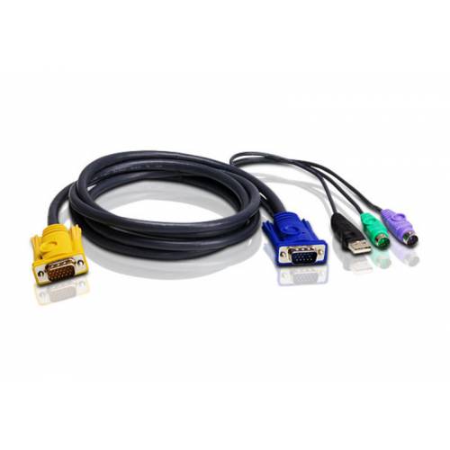 Przewód KVM PS/2-USB 2L-5302UP