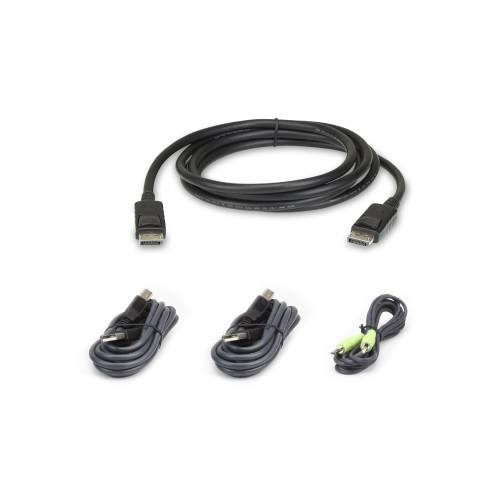 Przewód KVM USB DisplayPort 1,8 m 2L-7D02UDPX4