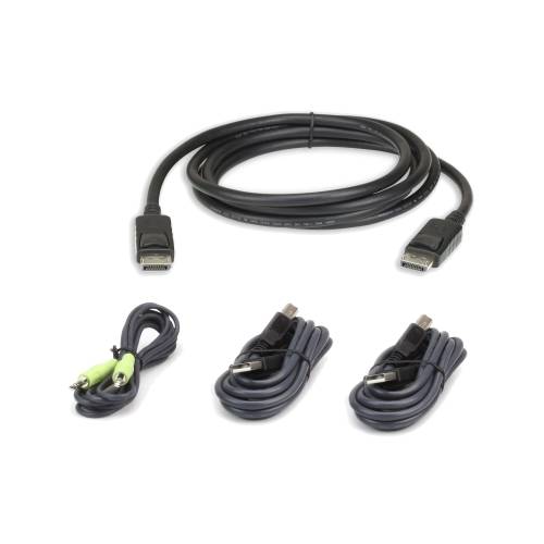 3 m USB DisplayPort Secure KVM 2L-7D03UDPX4