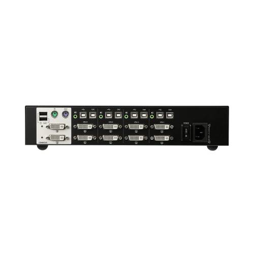 4-portowy przełącznik KVM Secure DVI USB CS1144D