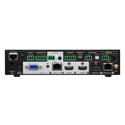 Przełącznik matrycowy 4 x 2 True 4K ze skalerem, DSP i HDBaseT-Lite VP1421