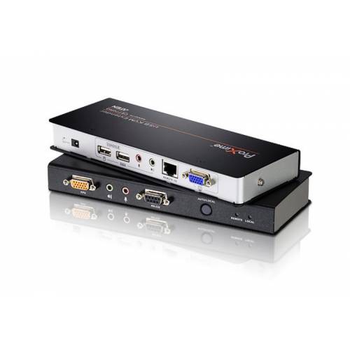 Extender USB VGA / Audio Cat 5 KVM z prostowaniem (1280 x 1024 przy 300 m) CE770