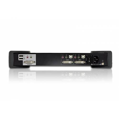 2-portowy przełącznik KVM Secure DVI USB CS1182D