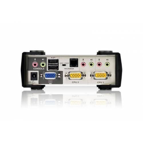 2-portowy przełącznik PS / 2-USB VGA / Audio KVMP CS1732A