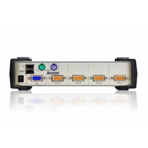 4-portowy przełącznik KVM PS/2 USB CS84U