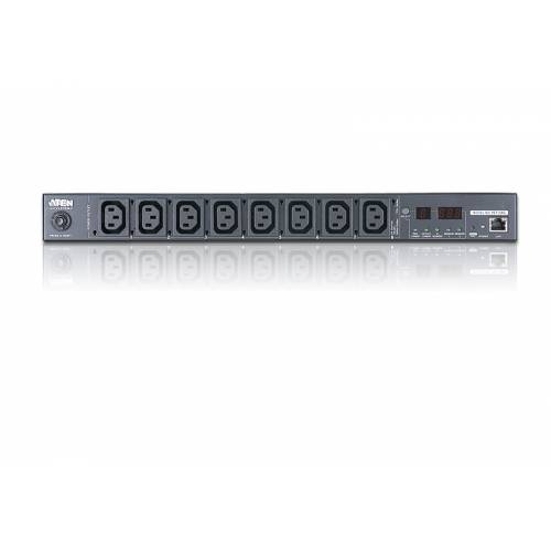 15A / 10A 8-wyjściowa 1U Jednostka eco PDU PE7108G