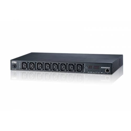 15A / 10A 8-wyjściowa 1U Jednostka eco PDU PE7108G